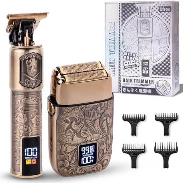 Main image of Ufree Foil Shavers Electric Razor for Men, Beard Trimmer Grooming Shaving Kit, Hair Trimmer, Cordless Head Shavers for Bald Men Barber Clippers, Birthday Gifts for Him