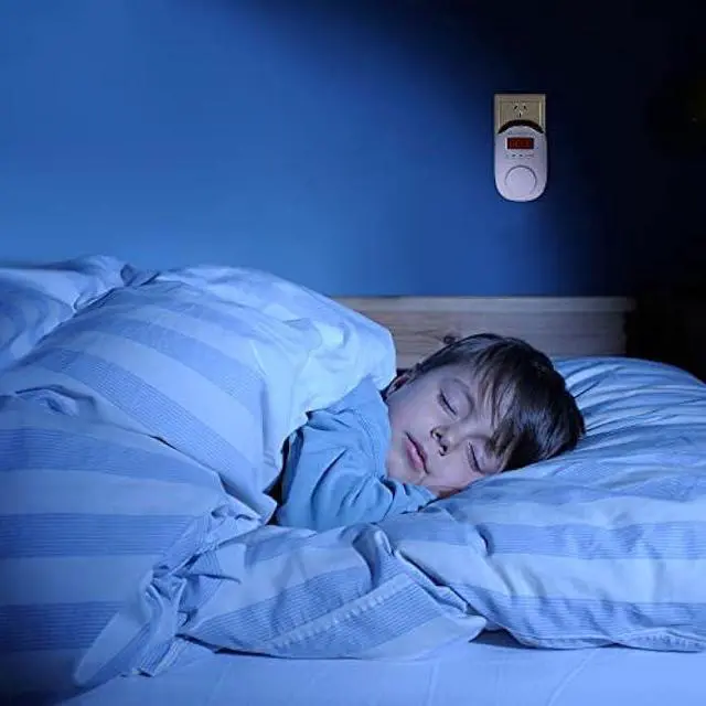 Alt view image 6 of 6 - Plug-in Carbon Monoxide Detectors,Koabbit CO Level Monitoring Alarm with Light & Digital Display for Home/Kitchen/Bedroom,Accurate & Easy to Install(2 Pack)