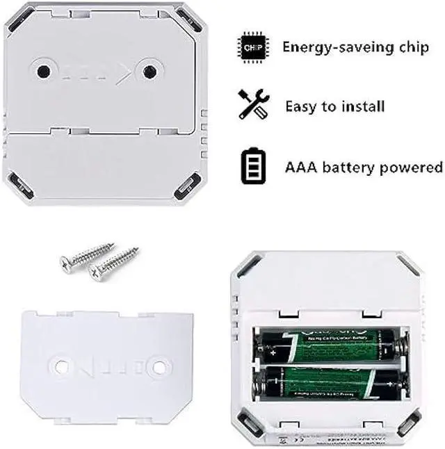 Alt view image 4 of 6 - COOKSS Carbon Monoxide Detector 2 Pack,CO Gas Monitor Alarm with LCD Digital Display and Sound WarningBattery Powered High Accuracy CO Alarm for Home,Office,Warehouse