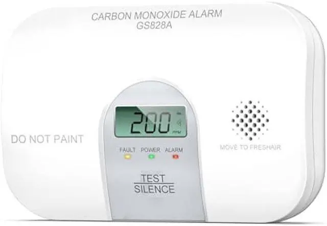 Main image of Siterwell Carbon Monoxide Detectors, 10 Year Product Life CO Detector with LCD Digital Display and Sound Warning, ETL Listed, Carbon Monoxide Detectors Battery Operated for Home School Office, 1-Pack