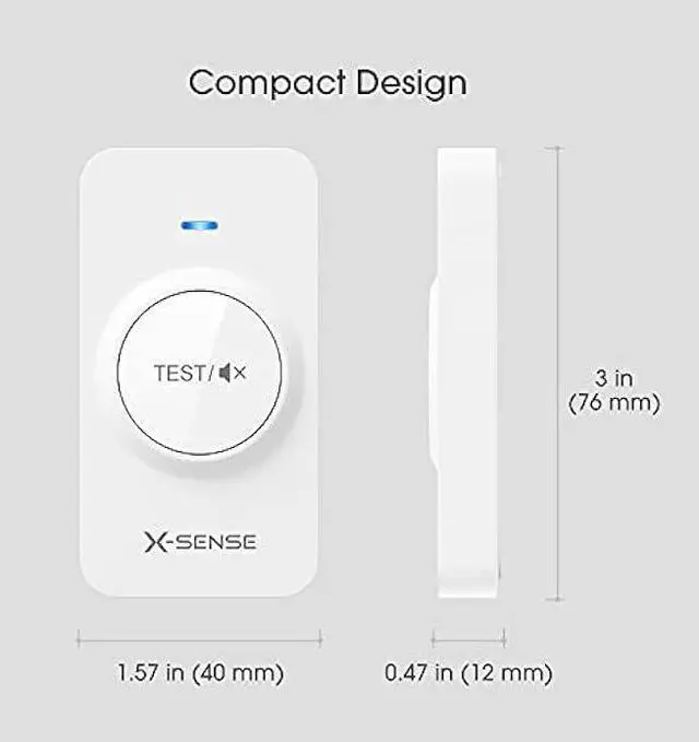 Alt view image 2 of 5 - X-Sense Remote Controller RC01 Pro for X-Sense Link+ Wireless Smoke & Carbon Monoxide Detector Alarms (1-Pack)