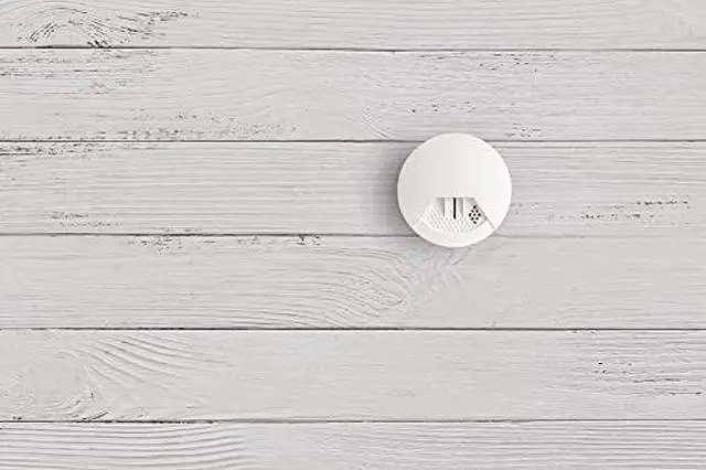 Alt view image 4 of 4 - SimpliSafe Wireless Smoke Detector - Compatible with The SimpliSafe Home Security System - Latest Gen, Battery Powered