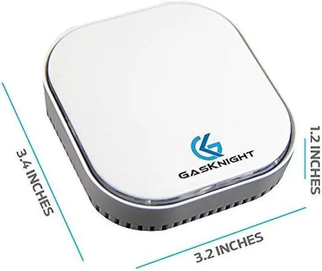 Alt view image 5 of 5 - Natural Gas Detector For Home + Propane Detector + Combustible Gas Detector. Plug-In Natural Gas Alarm, Gas Leak Sensor Explosive LPG, LNG, Methane, Butane, Natural Gas Detectors for Home, kitchen, RV