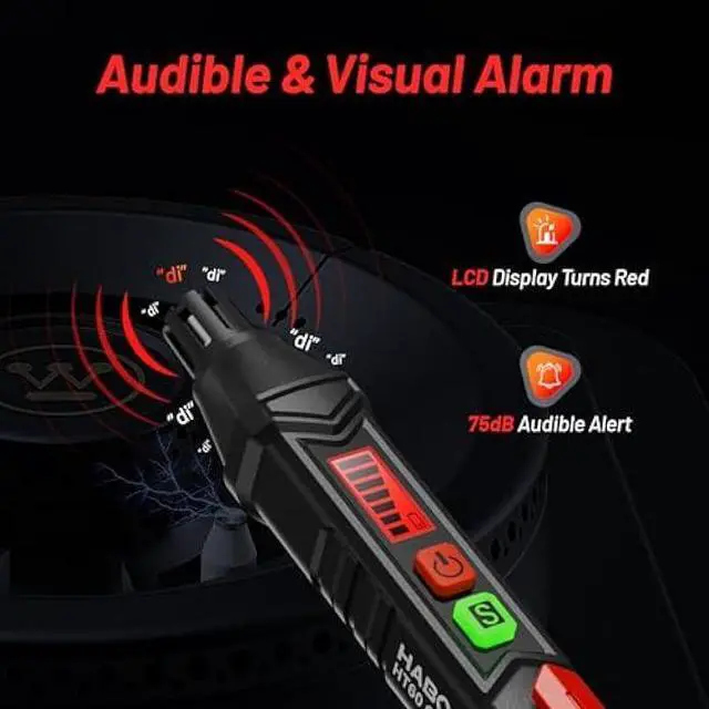 Alt view image 4 of 5 - YOJOCK Natural Gas Leak Detector,Gas Leak Detector with Audible & Visual Alarm,Portable Gas Detector Sniffer to Locate Combustible Sources Like Propane,Methane for Home & RV