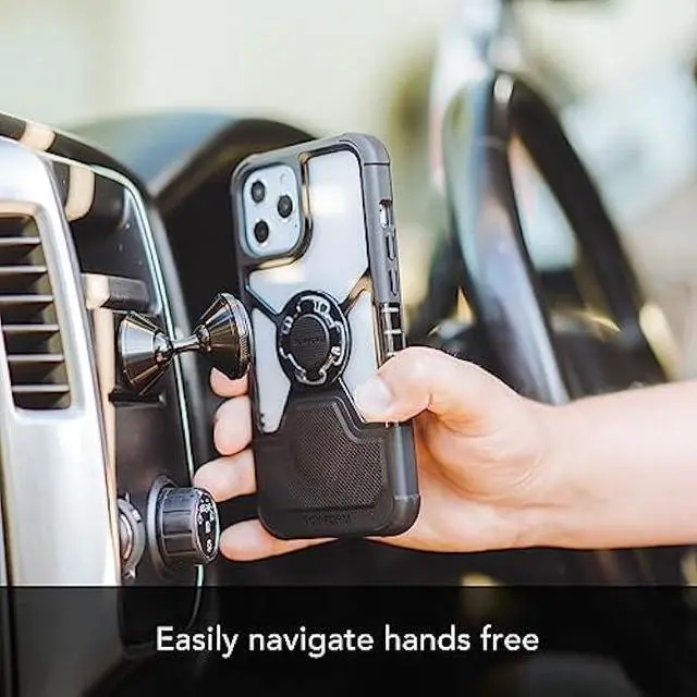 Alt view image 4 of 5 - ROKFORM - Adjustable Magnetic Car Mount, 360 Degree Swivel with 3M VHB Tape, Cell Phone Holder, Aluminum Dashboard Phone Mount Stand for Truck Car & Van (Black)