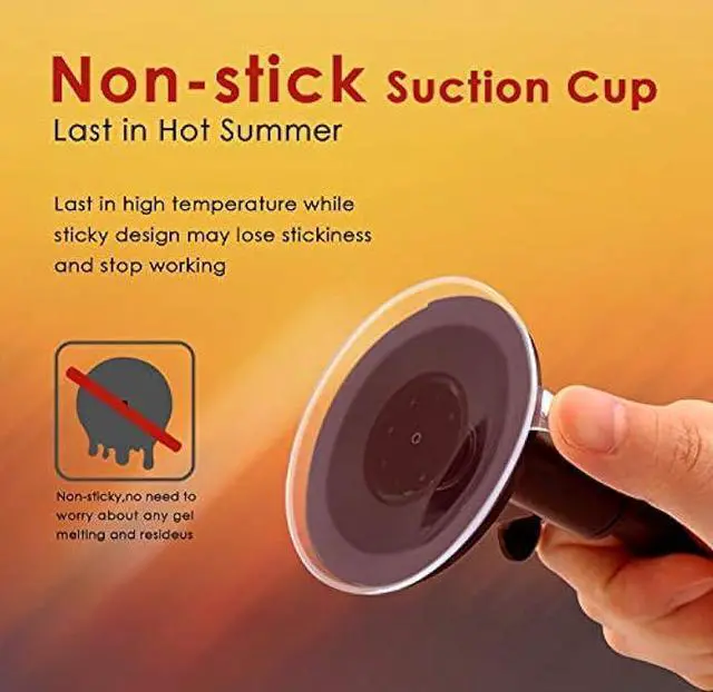 Alt view image 3 of 5 - ivoler Car Phone Mount Windshield, Long Arm Clamp Universal Windshield with Double Clip Strong Suction Cup Cell Phone Holder Compatible with iPhone 15 14 13 Pro Max XS 7 8 Plus, Galaxy S24 S23 Ultra