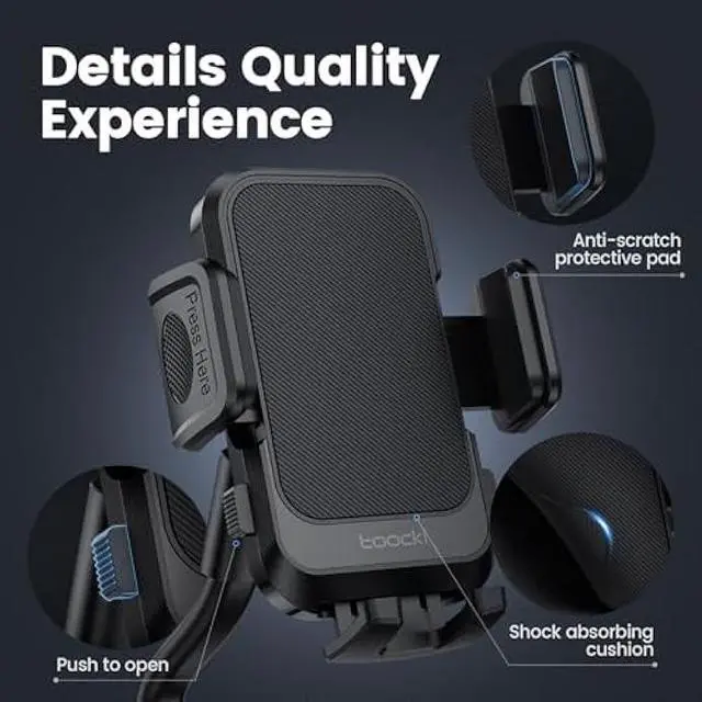 Alt view image 5 of 5 - Cup Holder Phone Mount for Car, Universal 360° Adjustable Gooseneck Cell Phone Cup Holder Expander for Car Truck Compatible with iPhone Samsung & All Smartphones