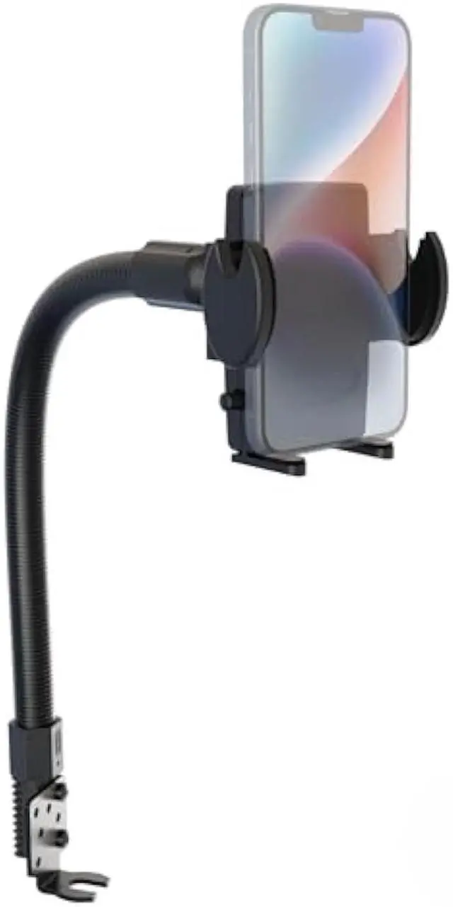 Main image of Arkon Mount Car or Truck Seat Rail/Floor Phone Mount | Universal Compatible | Flexible Gooseneck | Easy Installation | Truck Phone Mount | Phone Holder Fits iPhone, Galaxy, Note and more