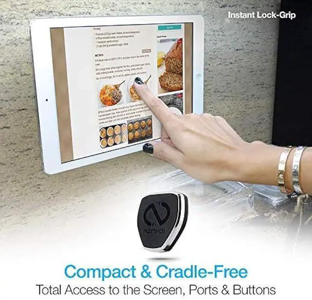 Alt view image 3 of 6 - Naztech Magnetic Phone Holder - Car Magnetic Phone Mount for Gym, Content Creator Cellphone Holder Magnet, Mobile Wall Mount - Easily Install on Any Surface, Universal for iPhone & Android