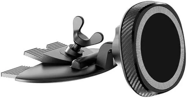 Alt view image 3 of 6 - Replacement CD Player Phone Mount Base Car Phone Holder Part, 17.2mm Ball Joint CD Slot for Phone Mount Holder, Magnetic Mount Accessories [Base Only]