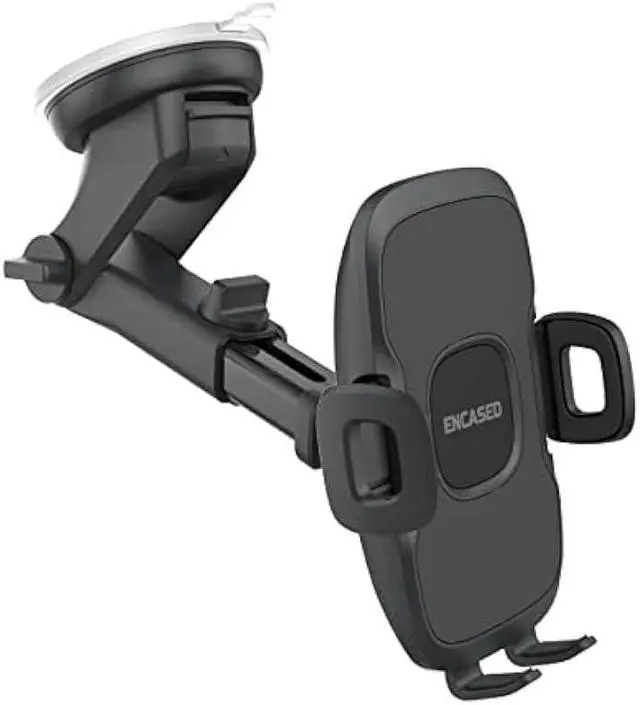 Alt view image 2 of 6 - Encased [Updated V2] Samsung Phone Holder - Car Mount for Galaxy Models S20 S21 S22 S23 S24 Plus, Ultra, Dash + Windshield Mounting, Case Friendly Design (2024)