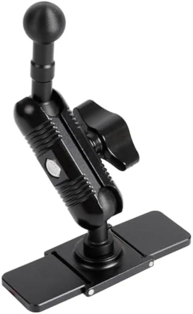 Main image of Adhesive 17mm Ball Mount with Extension Adapter for Car Phone Holder, Suction Cup Base for Mounting on Car Dashboards, 17mm Ball Head Stand Base Compatible with Garmin Nuvi GPS Navigator