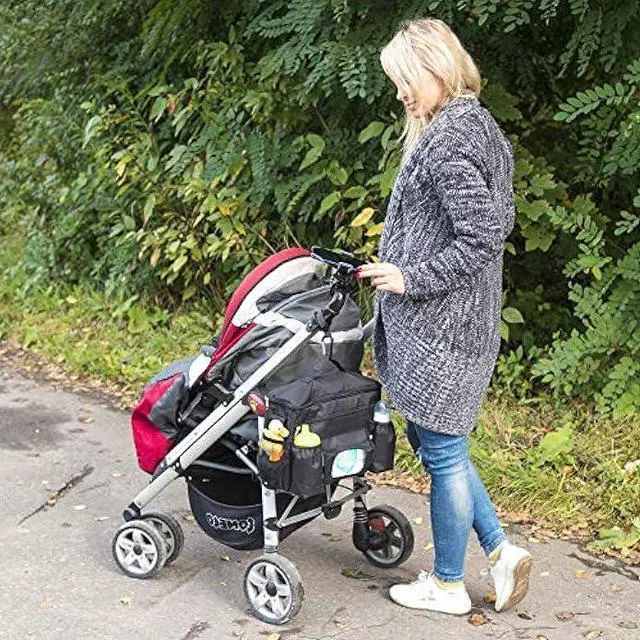 Alt view image 4 of 5 - Baby Stroller Phone Holder, Shopping Cart, Golf Cart, Push Cart, Bike Phone Mount, for Motorcycle, Scooter, ATV, Boat, Spin Bike, Treadmill, Handlebar- Universal- iPhone, Cell Phone Clamp (Grey)