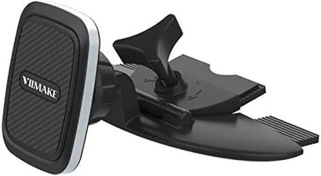 Main image of Car Phone Mount,Magnetic Cd Slot Car Mount Phone Holder 6 Magnet for iPhone 11 Pro Xs MAX XR XS X 8 7 Plus, Galaxy S10 S10+ S10e S9 Note 9 (Black)