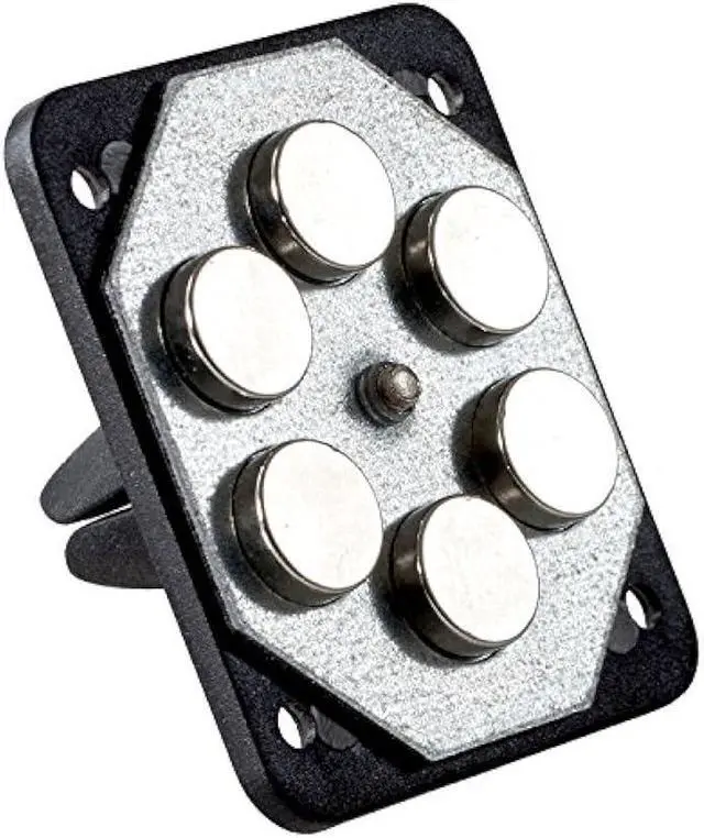 Alt view image 5 of 5 - WixGear Universal Air Vent Magnetic Phone Car Mount Holder for Cell Phones with Fast Swift-Snap Technology, Magnetic Cell Phone Mount [New Stronger Square Design]