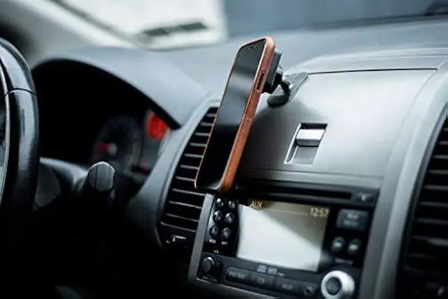 Alt view image 3 of 6 - Dockem DashMini Magno Mount 3.0 Series: Magnetic Car Mount for Dash with Adhesive Base, Magnet Head, and Swivel Ball Socket