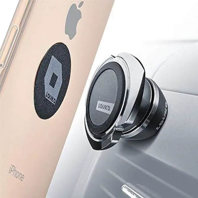 Main image of Cell Phone Holder for Car Dashboard - iPhone Car Mount Compatible with Any Smartphone or GPS - Universal Auto-Grip Car Phone Mount Magnetic