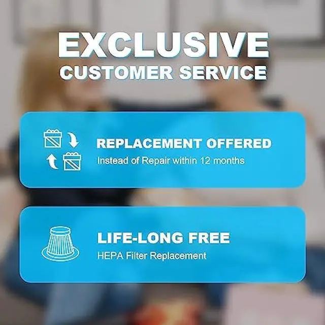 Alt view image 6 of 6 - Handheld Vacuum Cordless Car Vacuum Portable with LED Light, High Power Suction, Lightweight Rechargeable Hand Vacuum, Hand Held Vacuum Cleaner for Car Home Office, Pet Hair, Black