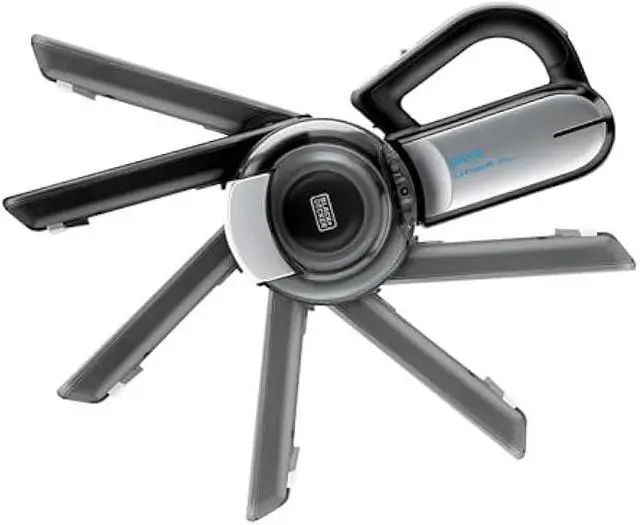 Alt view image 4 of 5 - BLACK+DECKER dustbuster PIVOT VAC Handheld Vacuum Cordless, Hand Vacuum for Dorm, Car and Home, Portable with Crevice Tool and Pivot Nozzle (BDH2000PL)