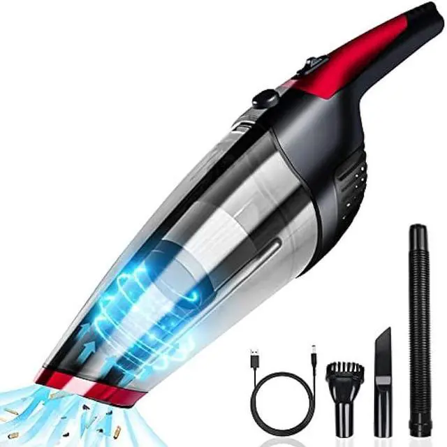 Main image of Fityou Handheld Vacuum Cleaner Cordless, Rechargeable (USB Charge), Powerful Suction Cleaner, Portable Hand Vacuum for Pet Hair Home and Car Cleaning, Wet & Dry