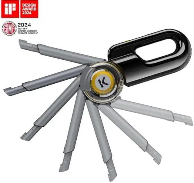 Alt view image 2 of 5 - Fanttik Fold V10 APEX Pivot Cordless Car Vacuum, 17000Pa Handheld Vacuum Suction Power, Smart LED Display, Portable for Car Home Pet (Deluxe with Flexible Hose&Pet Brush)