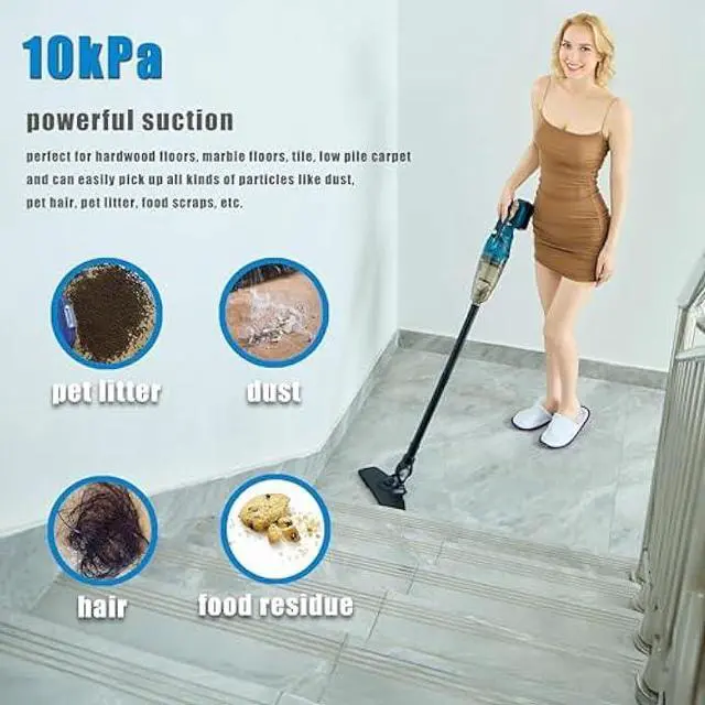 Alt view image 4 of 6 - Cordless Handheld Vacuum Cleaner for Makita 18V Battery, EasyClean Wet Dry Use,Wireless Handheld Vacuum for Car,Home, Boat,Workshop, Pet Hair, Furniture Cleaning (Tool Only No Battery)