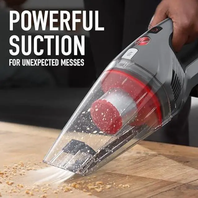 Alt view image 2 of 5 - Hoover ONEPWR Cordless Handheld Vacuum Cleaner, Powerful Suction, Lightweight and Compact, Perfect for Quick Pick-Ups, Includes On-Board Crevice Tool, Portable Vacuum Cleaner