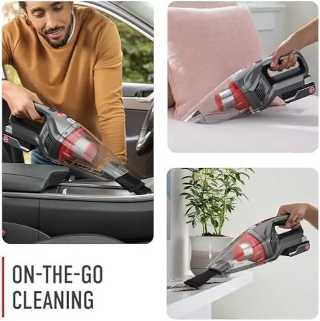 Alt view image 5 of 5 - Hoover ONEPWR Cordless Handheld Vacuum Cleaner, Powerful Suction, Lightweight and Compact, Perfect for Quick Pick-Ups, Includes On-Board Crevice Tool, Portable Vacuum Cleaner