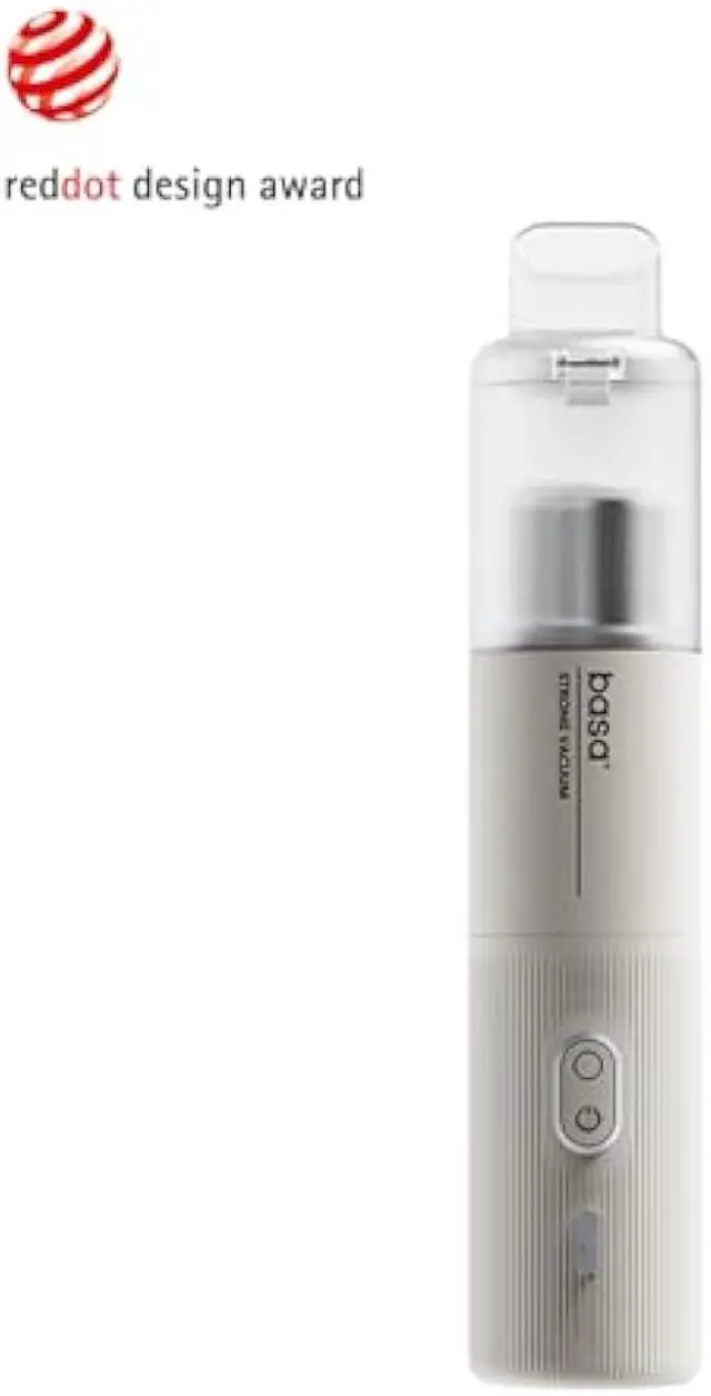 Alt view image 2 of 6 - BASA Handheld Car Vacuum Cleaner, 12000Pa 4-in-1 Cordless Vacuum Cleaner and Air Duster, Mini Portable Vacuum with 25-Min Runtime, HEPA Filter and Multi-Nozzles for Car, Home, Office, Pet