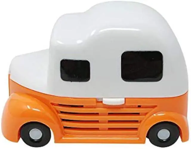 Alt view image 2 of 5 - allydrew Cute Portable Mini Vacuum Cleaner for Home and Office, Orange Truck