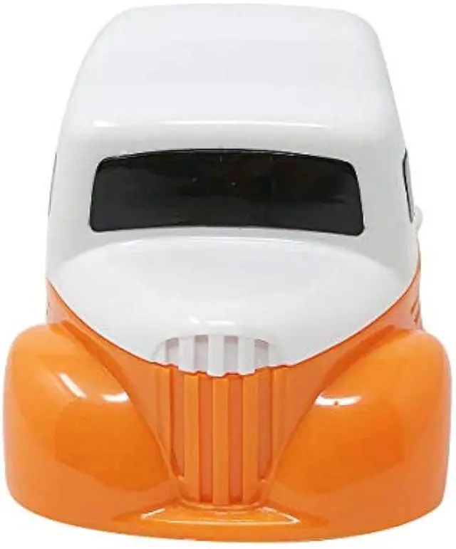 Alt view image 3 of 5 - allydrew Cute Portable Mini Vacuum Cleaner for Home and Office, Orange Truck