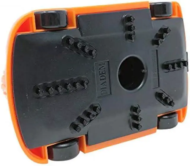 Alt view image 4 of 5 - allydrew Cute Portable Mini Vacuum Cleaner for Home and Office, Orange Truck