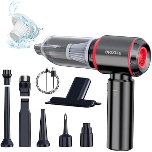 Main image of Car Vacuum Cleaner High Power Upgrade 21000PA 3-in-1 Car Vacuum Cleaner for Home, Car, Office (Black Classic)