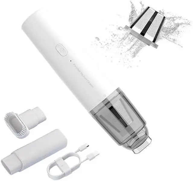Main image of Handheld Vacuum Cordless Car Vacuum with Strong Suction,Handheld vacuum for Quick Cleaning,Small Lightweight Handheld vacuuming, Dust buster cordless rechargeable for Car,Pet Hair,Home and Office