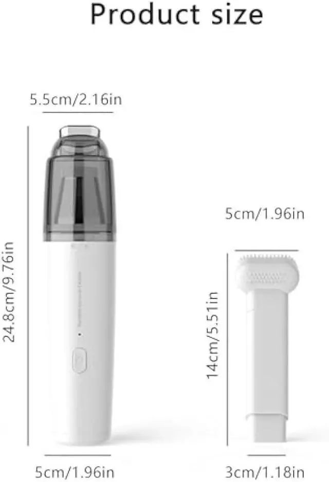 Alt view image 2 of 5 - Handheld Vacuum Cordless Car Vacuum with Strong Suction,Handheld vacuum for Quick Cleaning,Small Lightweight Handheld vacuuming, Dust buster cordless rechargeable for Car,Pet Hair,Home and Office