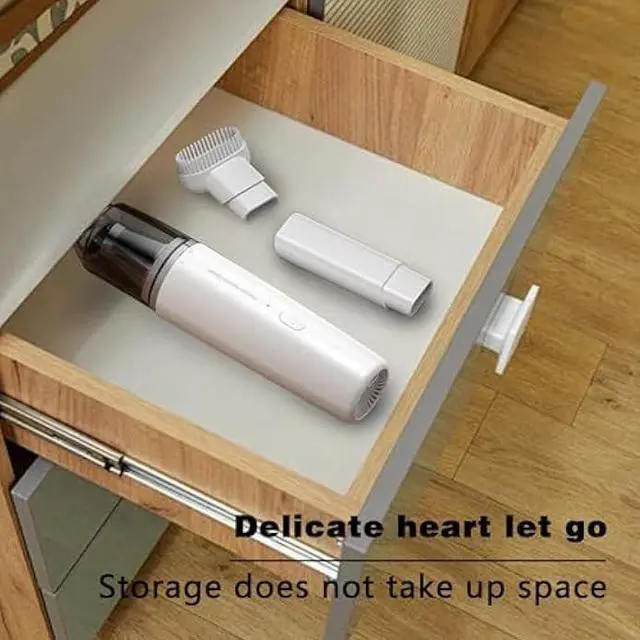 Alt view image 5 of 5 - Handheld Vacuum Cordless Car Vacuum with Strong Suction,Handheld vacuum for Quick Cleaning,Small Lightweight Handheld vacuuming, Dust buster cordless rechargeable for Car,Pet Hair,Home and Office