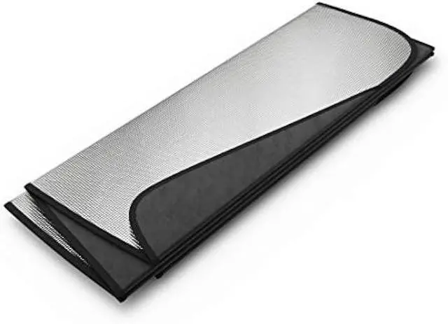 Alt view image 3 of 6 - Autotech Park Foldable Sunshade Compatible with 2014-2024 Infiniti QX80 SUV, Custom-fit Windshield Sun Shade