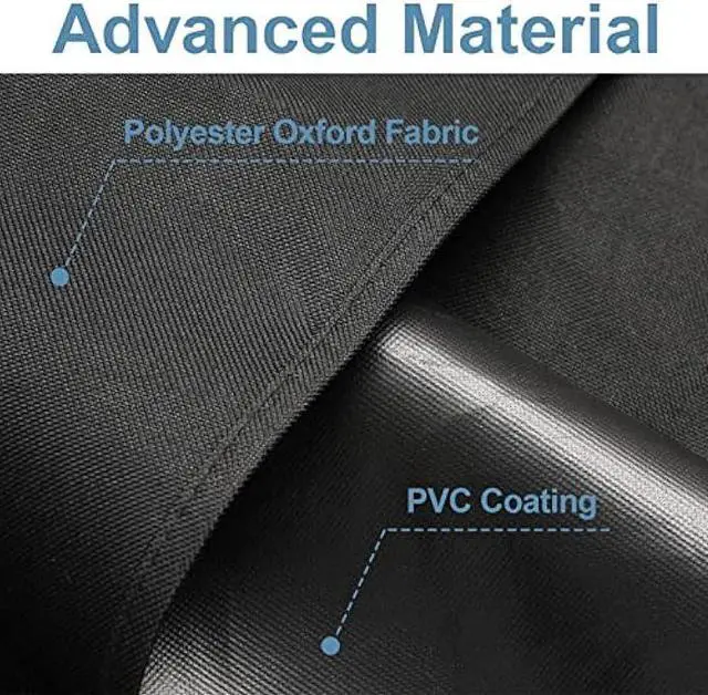 Alt view image 5 of 6 - Cosyzone Windshield Cover for Ice and Snow, XL Size (Black)-600D Oxford Fabric Weatherproof for Winter, Includes Anti-Theft Straps&Storage Bag, Fits Most Cars, Trucks, Vans, SUVs(70.86 x 51.2 inches)