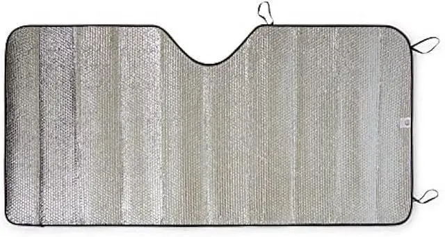 Alt view image 2 of 5 - Demon Slayer Characters Accordion Sunshade for Windshield | Foldable Sun Visor Protector for Cars, Trucks, SUVs | Blocks UV Rays and Sun Glare | Anime Manga Gifts and Collectibles | 64 x 32 Inches