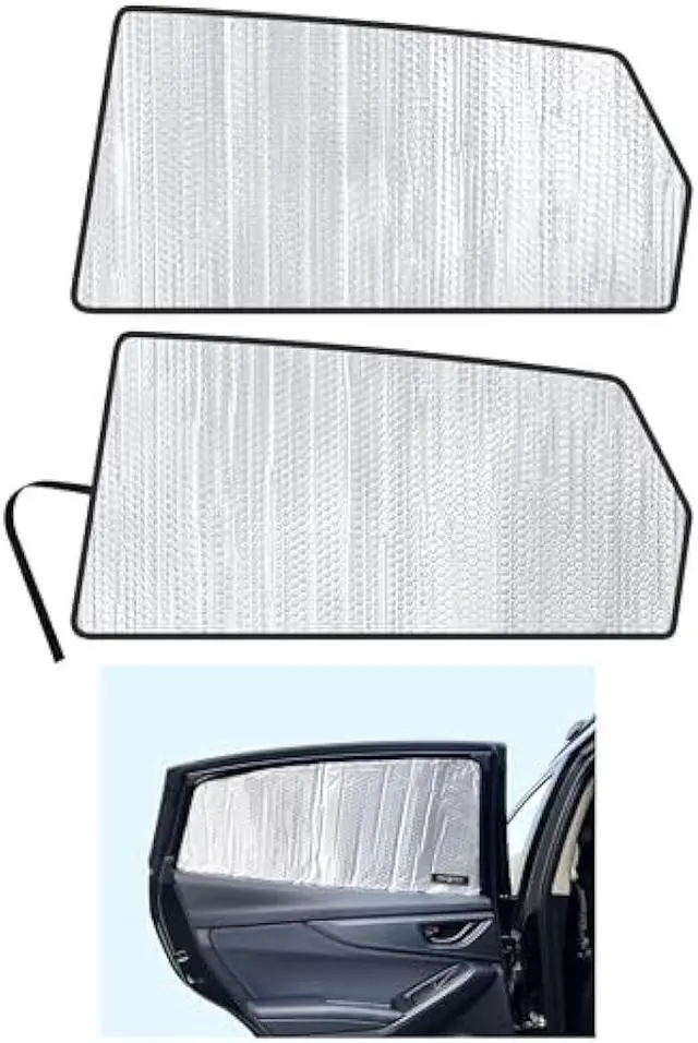 Main image of YelloPro Side Window Rear Seat 2nd Row Sunshade Custom Fit for 2018 2019 2020 2021 2022 2023 Subaru Crosstrek SUV, 2.0i, 2.0i Premium, 2.0i Limited, UV Reflector Sun Protection (Set of 2)