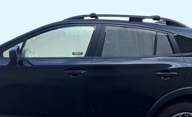 Alt view image 4 of 6 - YelloPro Side Window Rear Seat 2nd Row Sunshade Custom Fit for 2018 2019 2020 2021 2022 2023 Subaru Crosstrek SUV, 2.0i, 2.0i Premium, 2.0i Limited, UV Reflector Sun Protection (Set of 2)