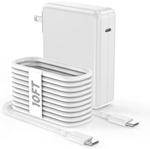 Main image of 10FT 140W/118W/96W Mac Book Pro Fast Charger,Long 10Foot USB C Charger Cable Quick Apple Laptop Adapter Fast Charging for Macbook Pro 16,15,14,13inch 2024,2023,2022,2021,2020,2019,M1 M2 M3 MacBook Air