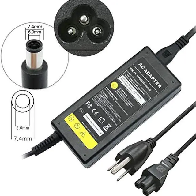 Alt view image 4 of 6 - Laptop Charger AC Power Adapter for HP 608425-001 609939-001 18.5V 3.5A 65W