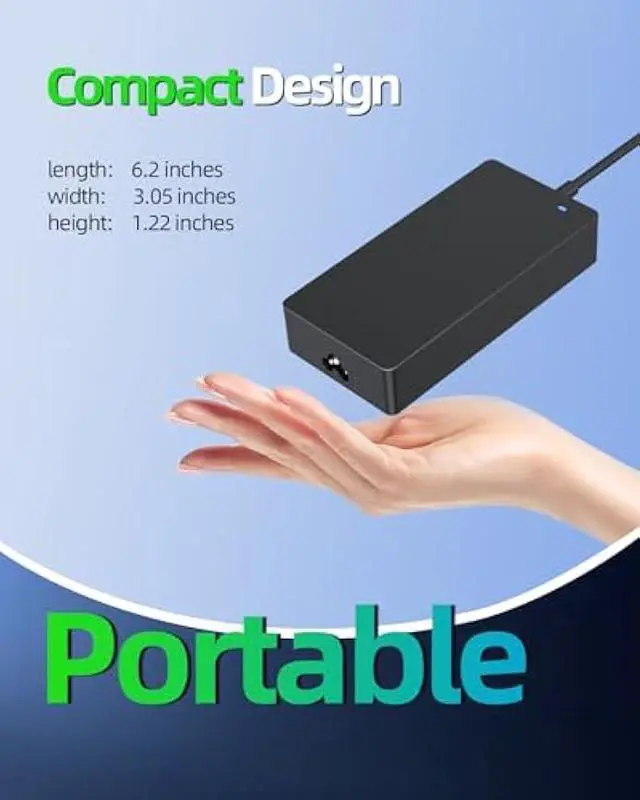 Alt view image 4 of 7 - 170W AC Slim tip Charger Replacement for Lenovo Thinkpad T15g T15p P15v P16v P15 P16 P17 Gen 3 2 1, P1 Gen 1 2 3 4 5 6 7, X1 Extreme Gen 1 2 3 4 5, P70 P71 P73 P50 P51 P52 P53 W540 W541 Laptop