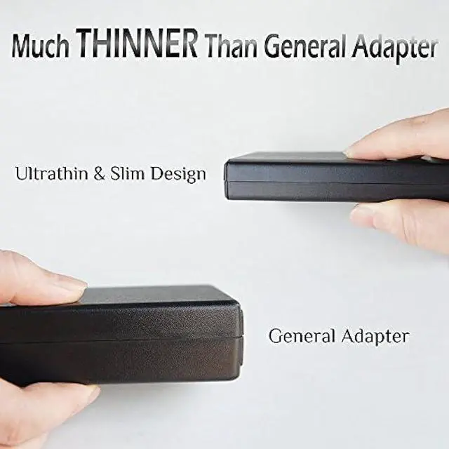 Alt view image 2 of 6 - ZOZO 65W Universal Laptop Charger for Acer Asus Toshiba Dell Lenovo HP Gateway Samsung Sony Fujitsu Ultrabooks Chromebook 15V 16V 18.5V 19V 19.5V 20V Computer Power Supply Cord Adapter Replacement