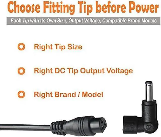 Alt view image 4 of 6 - ZOZO 65W Universal Laptop Charger for Acer Asus Toshiba Dell Lenovo HP Gateway Samsung Sony Fujitsu Ultrabooks Chromebook 15V 16V 18.5V 19V 19.5V 20V Computer Power Supply Cord Adapter Replacement