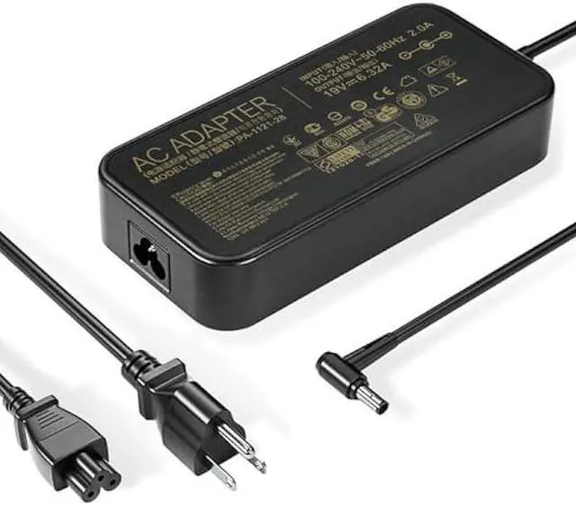 Main image of 120W AC Charger Fit for Asus Rog GL552VW GL552V GL551J GL551JW Laptop, PA-1121-28 19V 6.32A AC Adapter Power Supply