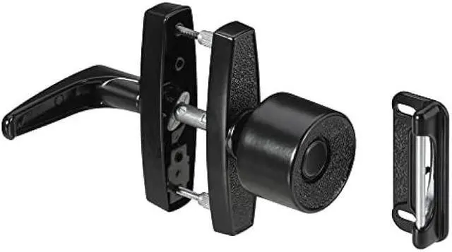 Main image of National Hardware N178-798 V1307 Knob Latch in Black, 1-1/2,1-3/4,3