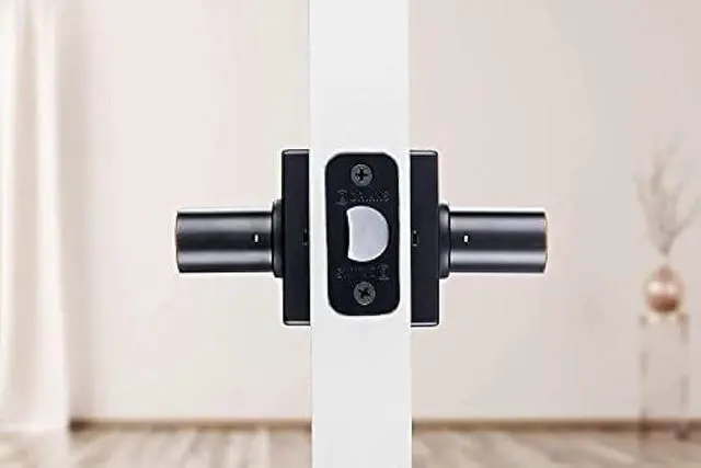 Alt view image 4 of 5 - BRINKS  6-Pack Tuscan Bronze Contemporary Interior Passage Straight Door Lever  Keyless Oil Rubbed Bronze Finish Non-Locking Straight Door Handle