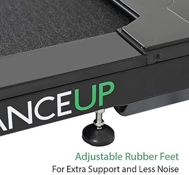 Alt view image 5 of 6 - Under Desk Electric Walking Treadmill, for Home Office Standing Desk and Cubicles, Slim 3 Workout Modes & 12 Auto Programs, Fitness Cardio Indoor Jogging Exercise Machine Black